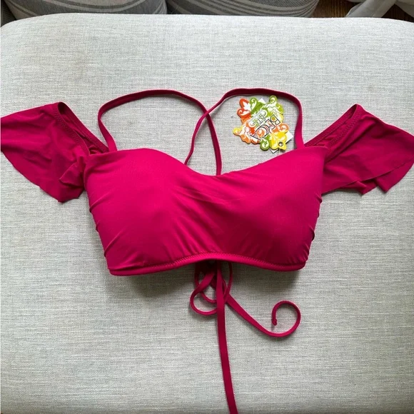 Becca ETC Swim Color Splash Top + Bottom (size 0X) NWT - Picture 4 of 8